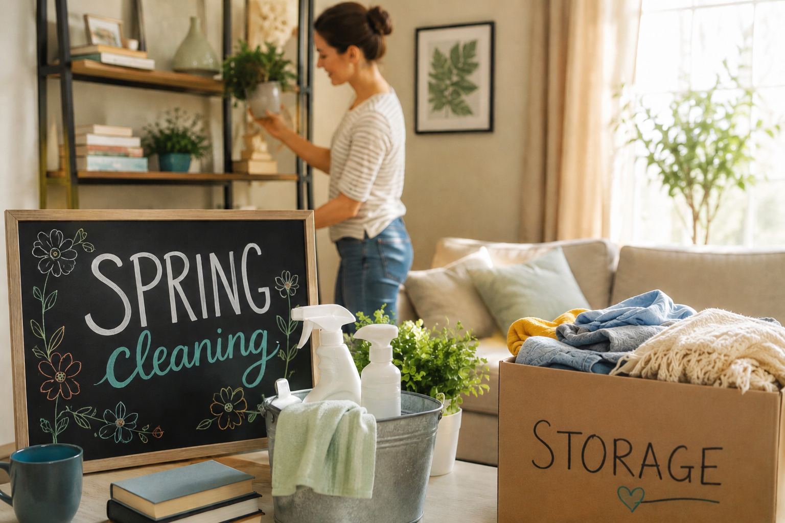 cleaning the clutter